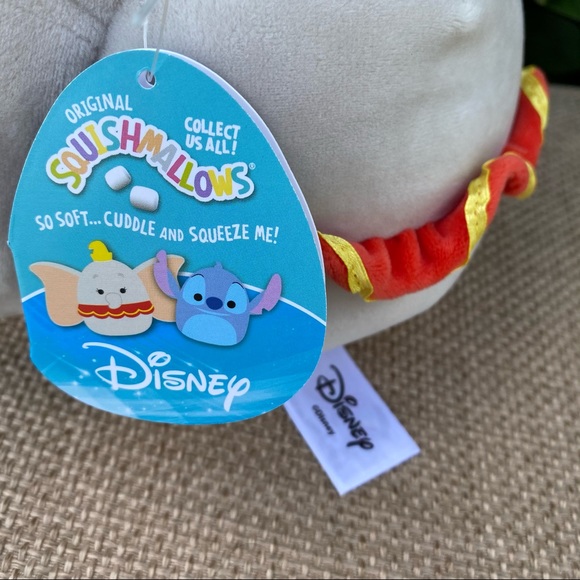 DISNEY Squishmallow DUMBO 5” NWT - Picture 4 of 5